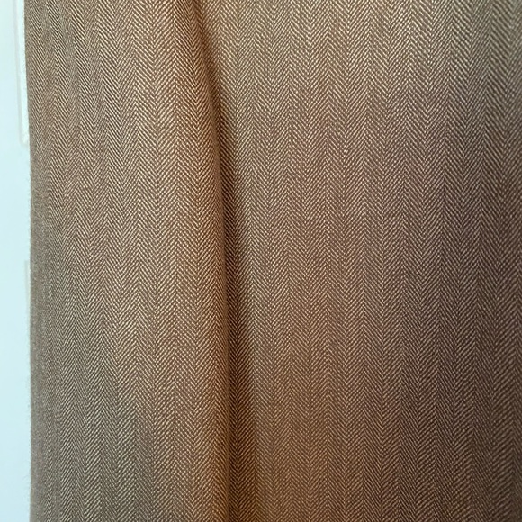 Louis Dell'Olio Italian Wool Blazer Sport Coat Jacket herringbone Camel 🐪48 XL - Picture 2 of 4